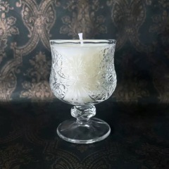 wine glass short foot liquor glass